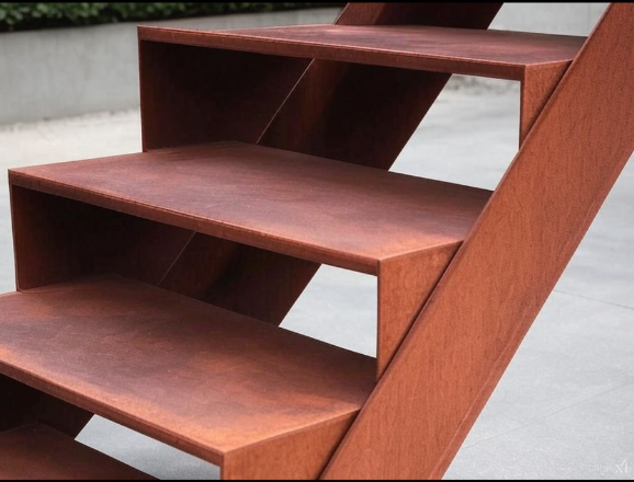 ESCALERA CORTEN